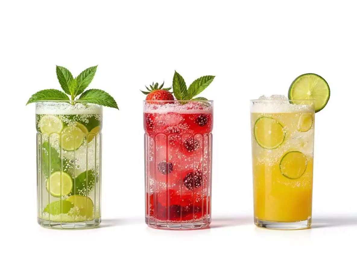 Variantes de mojito : classique, aux fruits rouges et version sans alcool