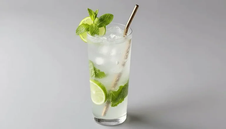 Notre recette mojito authentique avec menthe fraîche, citron vert et rhum blanc dans un verre rafraîchissant